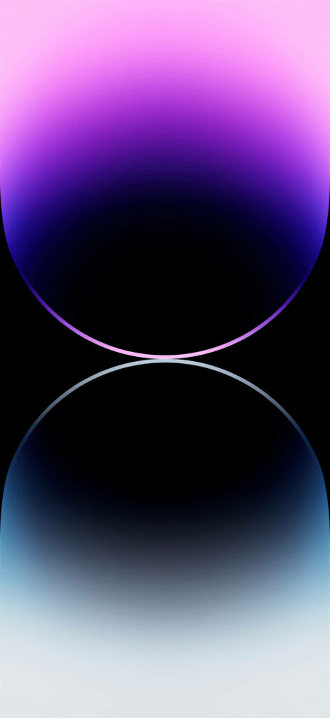 Abstract Gradient Wallpaper: Sophisticated Blue, Violet, Black Design
