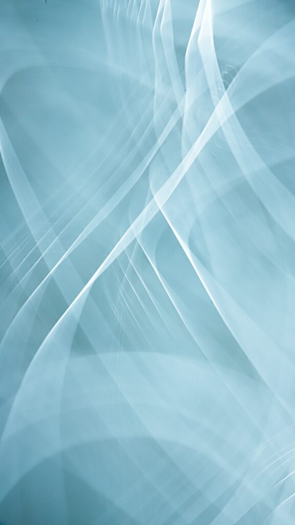 Blue Abstract Wallpaper: Fluid Rays & Wavy Lines for Dynamic Depth