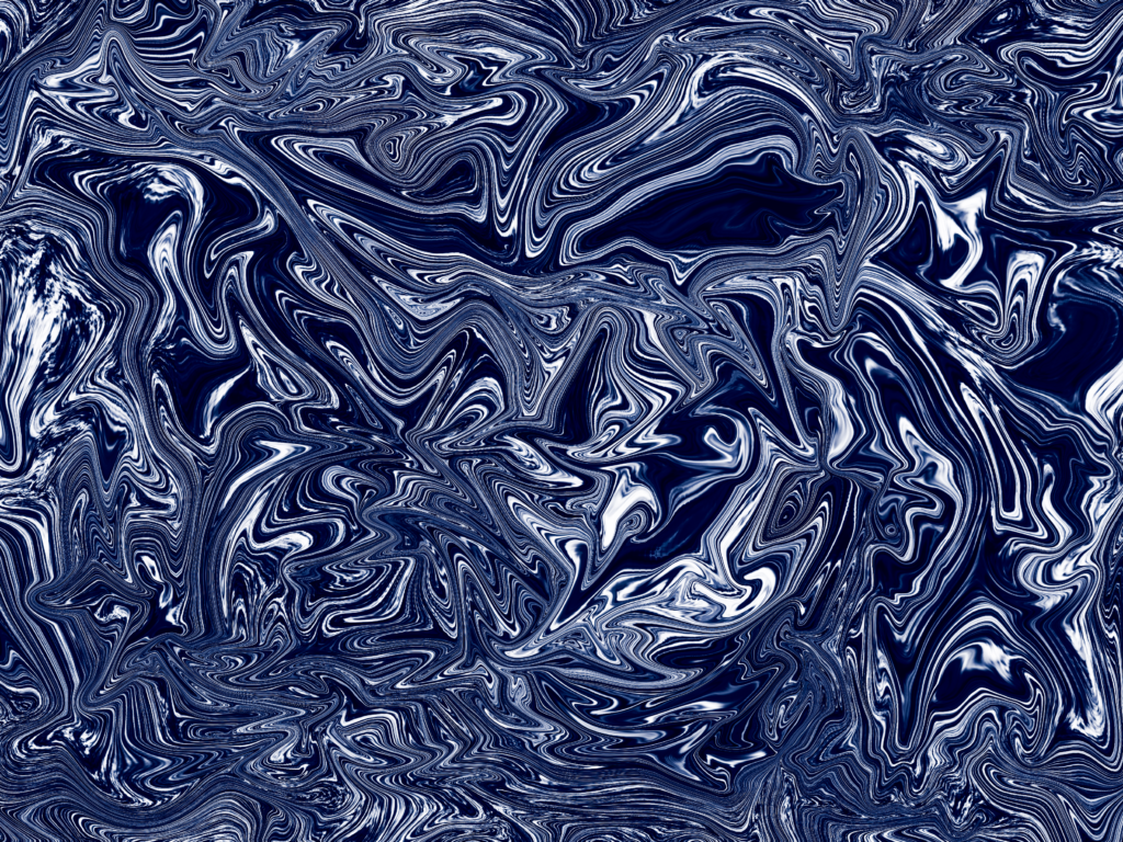 Dynamic Blue and White Abstract Wave Wallpaper - 3306x2479