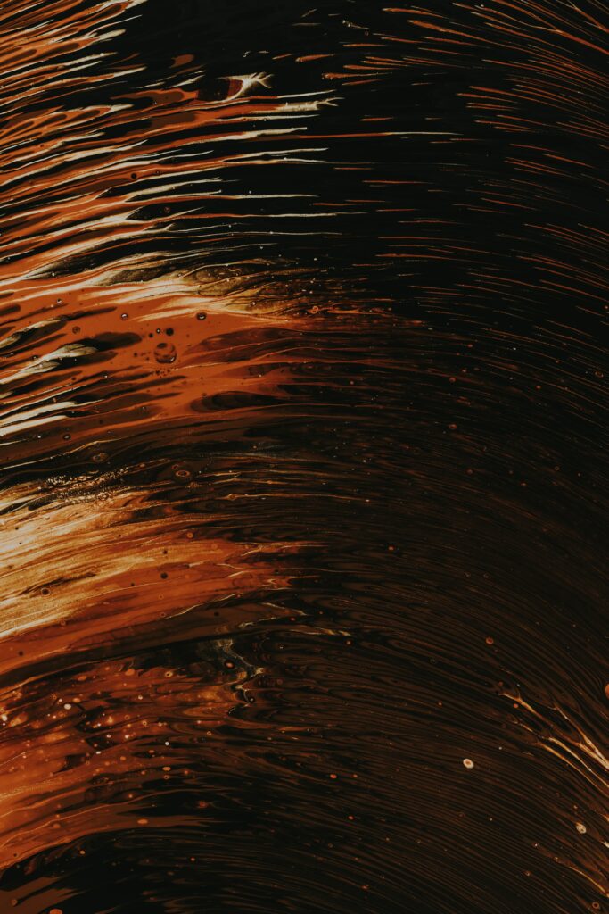 Mesmerizing Brown Liquid Swirl Wallpaper - Abstract Art Background