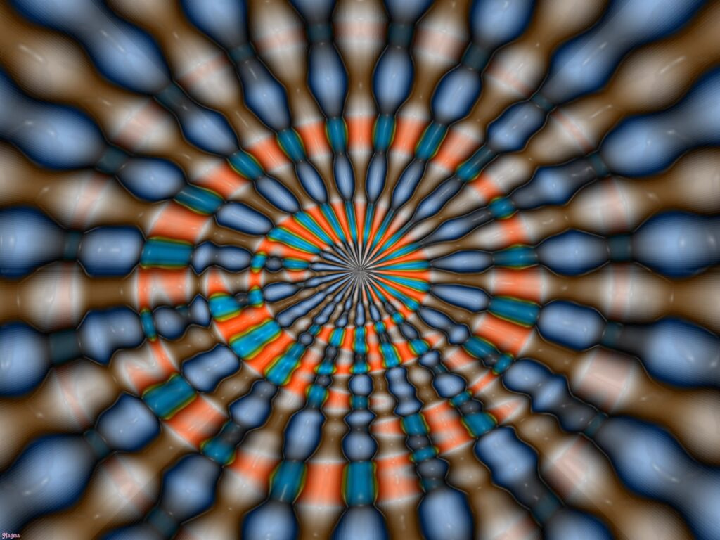 Colorful Abstract Optical Illusion Wallpaper - 1920x1440 Background