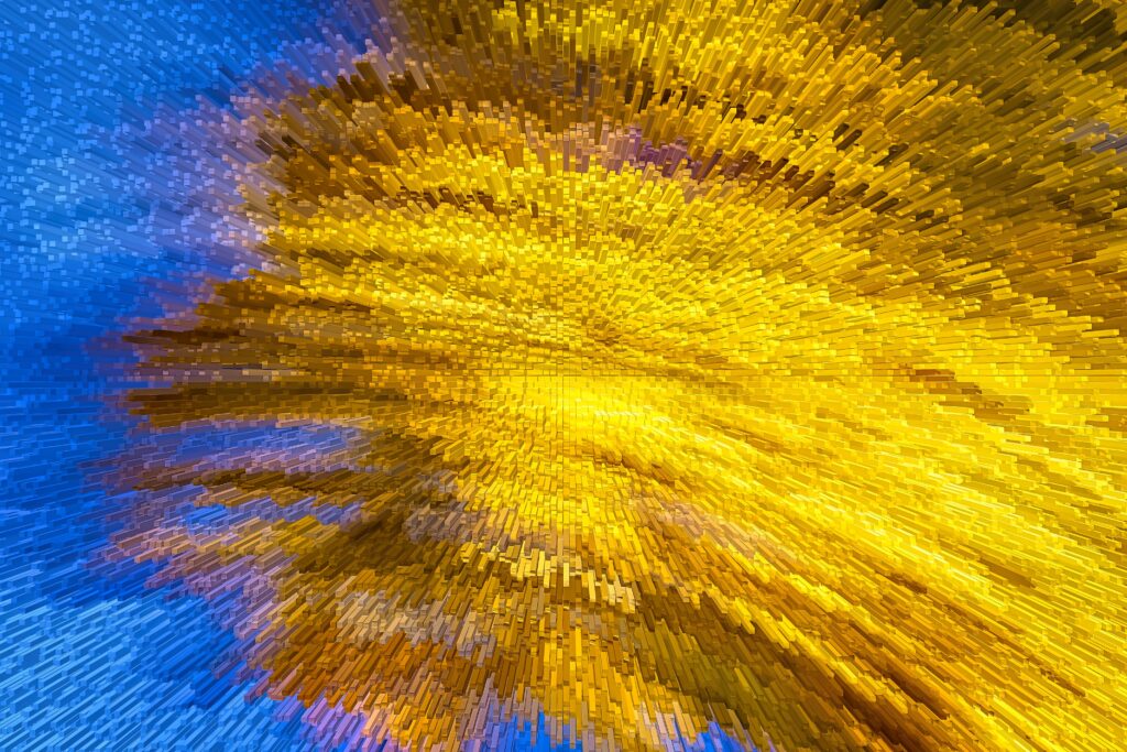 Vibrant 4000x2667 Abstract Colorful Particles Wallpaper Background