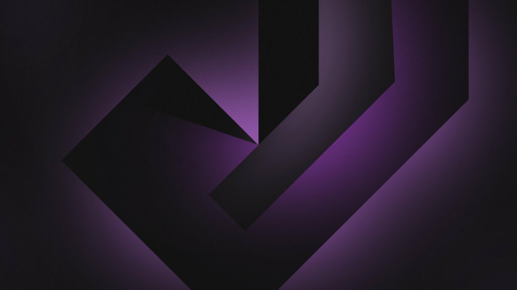 Mystic Shapeshifting: A Captivating Abstract Dark Purple Composition in 4K Wallpaper