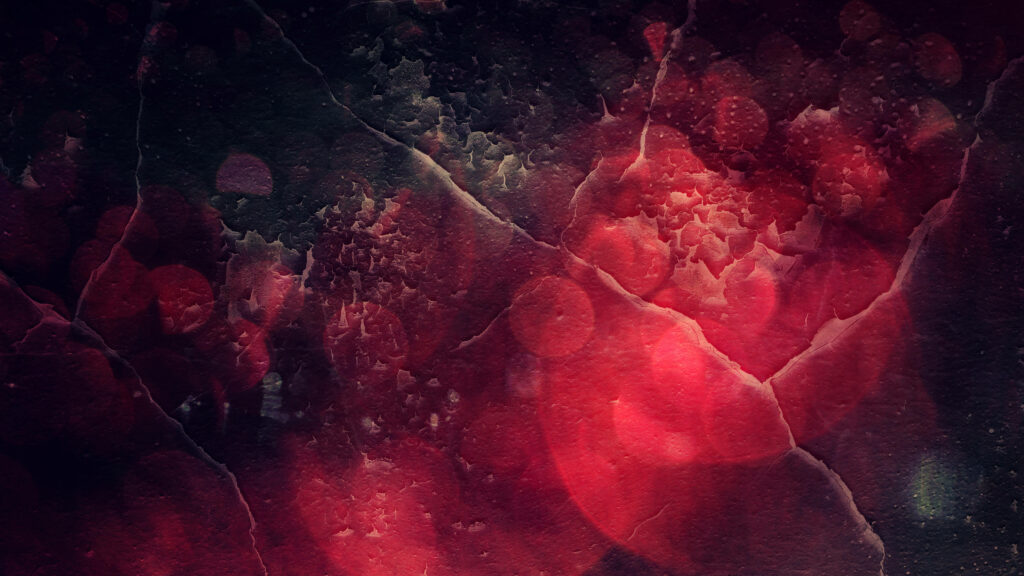 Crimson Illusion: Mesmerizing 4k Abstract Pattern on Ebony Canvas Wallpaper