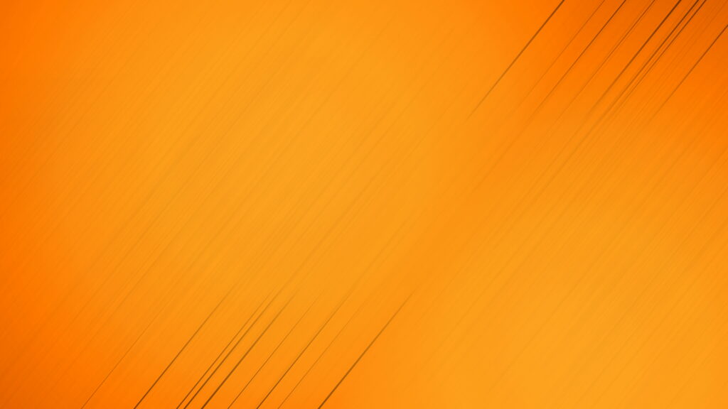 Abstract wallpaper with vibrant orange gradient and thin diagonal lines minimalist design background