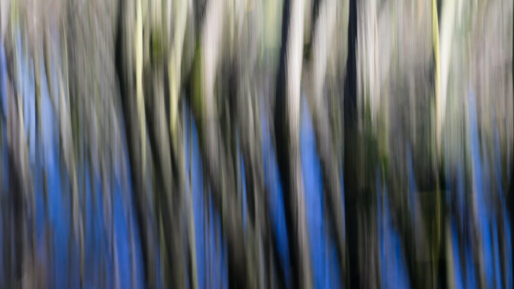 Abstract Visual Symphony: Distorted Stripes and Blurred Lines in a Striking 5K Wallpaper Background