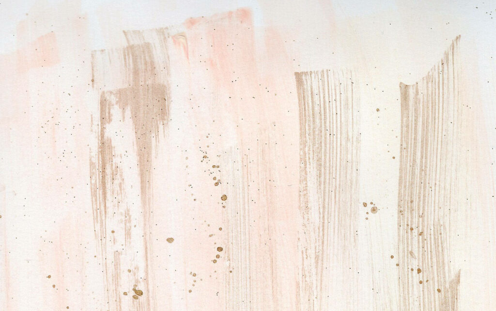 Artistic Chaos: Splatters of Beige Paint Create a Serene Aesthetic in Desktop Background  Wallpaper