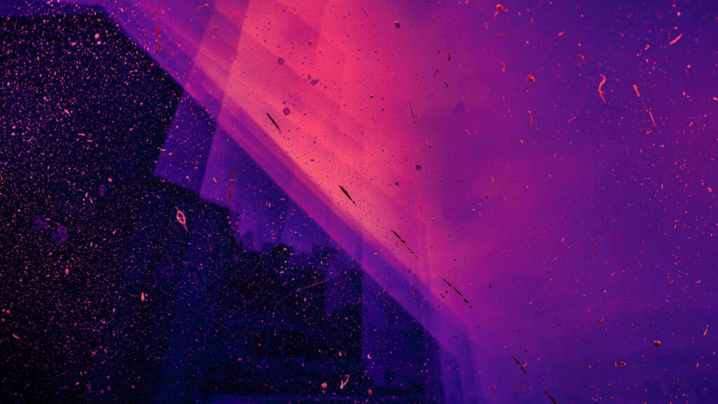 Vibrant Purple Hues: Mesmerizing Gradient Abstract Art for Your Aesthetic Computer Background Wallpaper