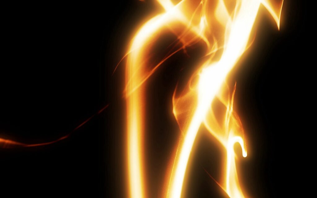 Stunning Abstract Fire Wallpaper | Dark Background Art 2560x1600
