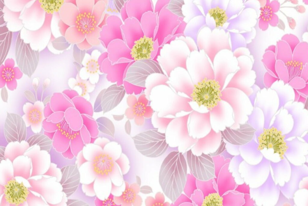 Floral Abstractions: A Vector Pattern of Beauty in HD Wallpapers Background Photo
