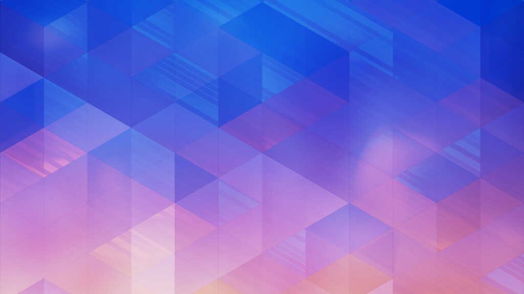 Abstract Colorful Triangles: A Geometric Fusion of Pink and Blue in Stunning 8K Wallpaper