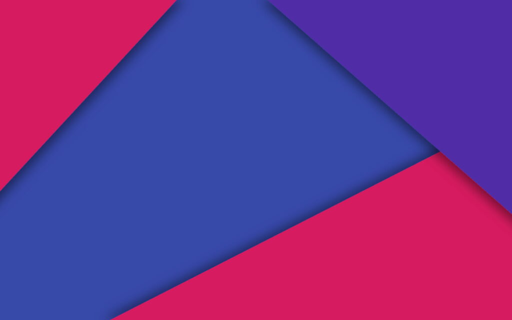 Evolving Geometric Symphony: A Vibrant Android Lollipop Tapestry Illuminated on a Dark HD Wallpaper Canvas