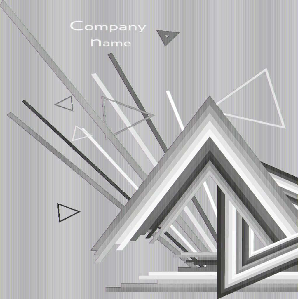 Abstract Geometric Grey Wallpaper with Customizable Design