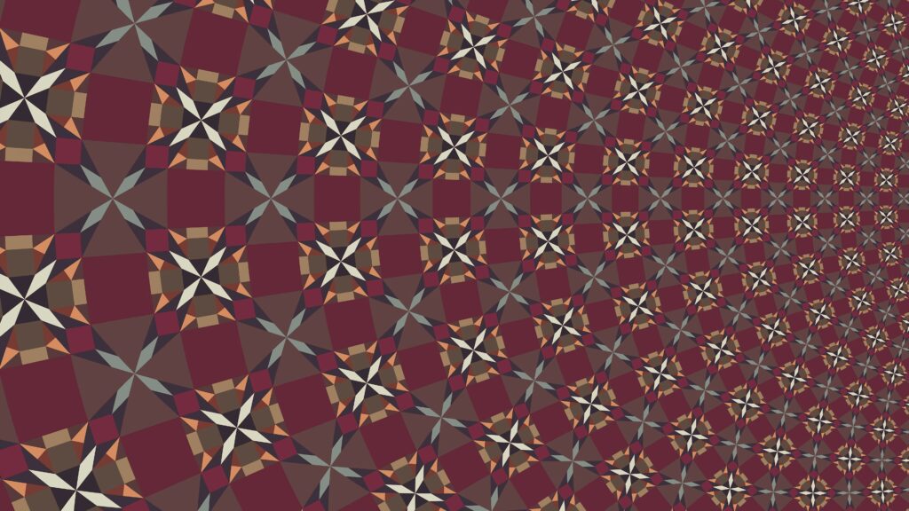 Abstract Red and Beige Geometric Wallpaper - High Resolution Background