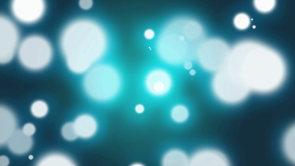 Glow Circles Abstract Wallpaper - Dark Background 1920x1080