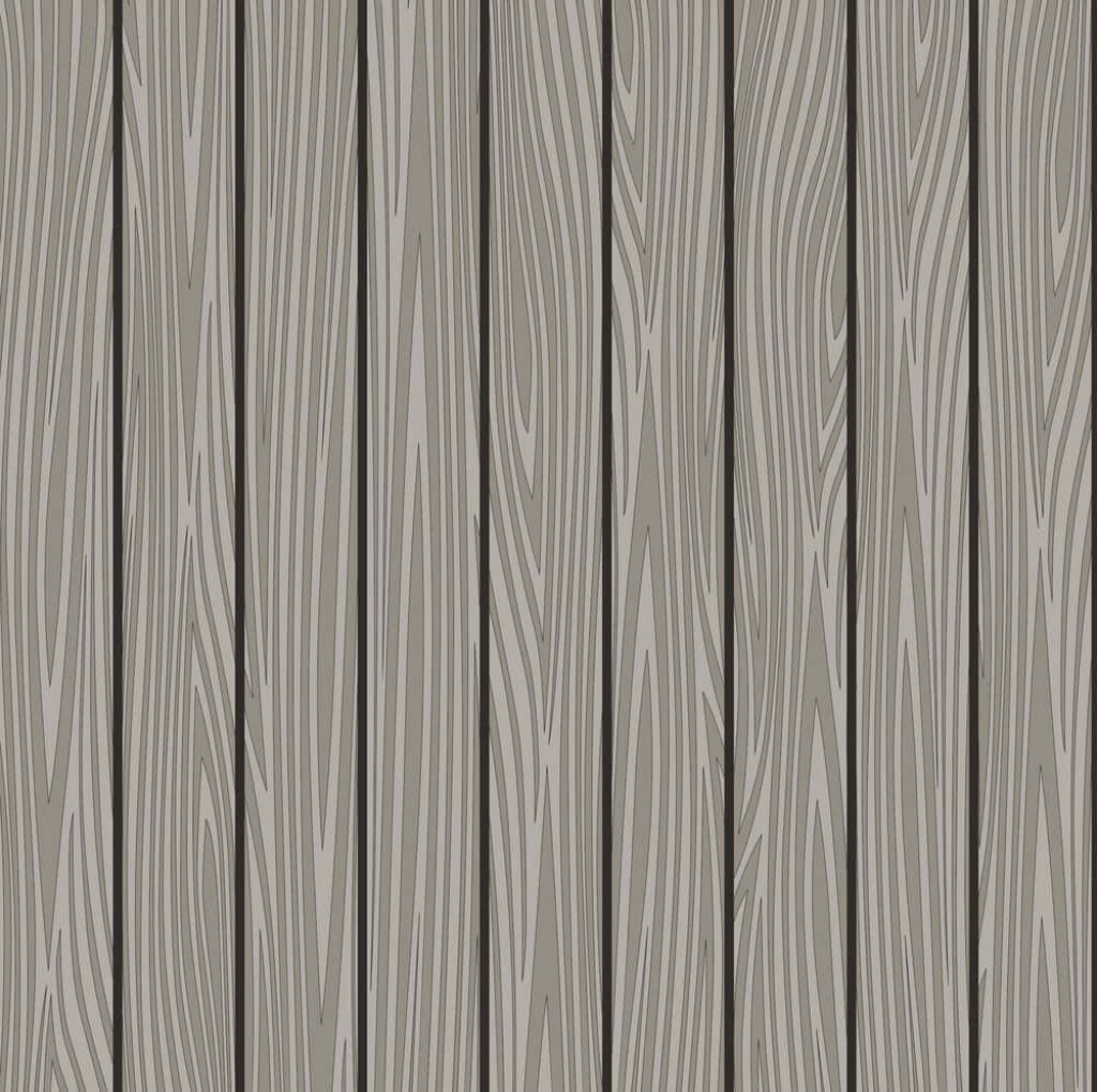 Modern Abstract Gray Wooden Wallpaper with Smooth Grain Design