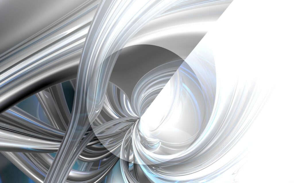 Dynamic Abstract Gray & White Wallpaper - 1920x1200 Background