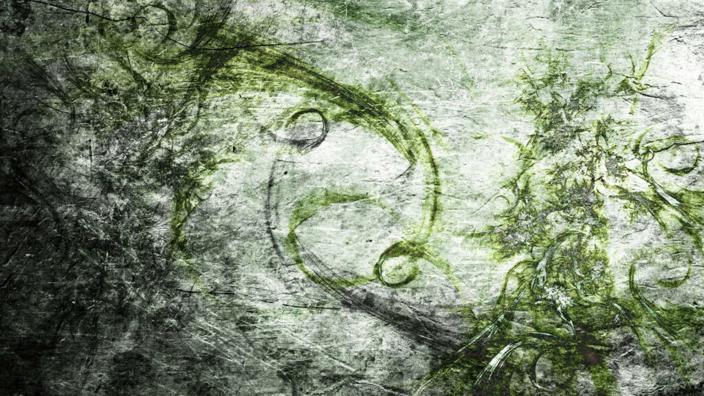 Abstract Green & Grey Grunge Wallpaper for Stunning Backgrounds