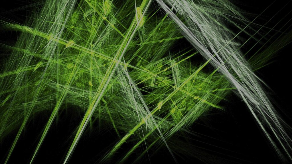 Modern Abstract Green & White Lattice Wallpaper – 1920x1080 Background