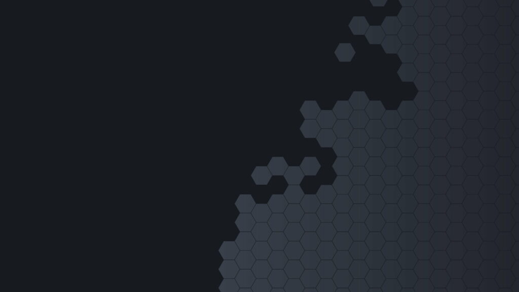 Abstract Hexagonal Symmetry: The Elegance of Black and Gray in High Definition Wallpaper Background