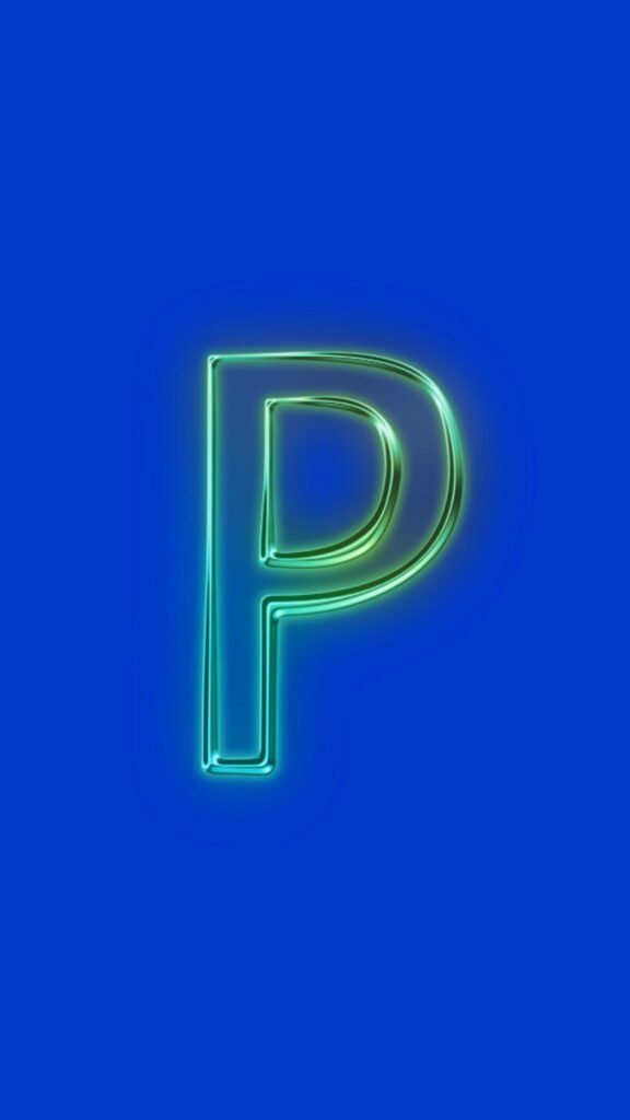 Abstract Alphabet: Vibrant Initial Letters in HD Phone Wallpaper