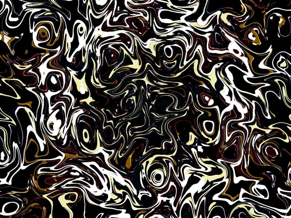 Dynamic Liquid Surface Wallpaper - Swirling Abstract Design