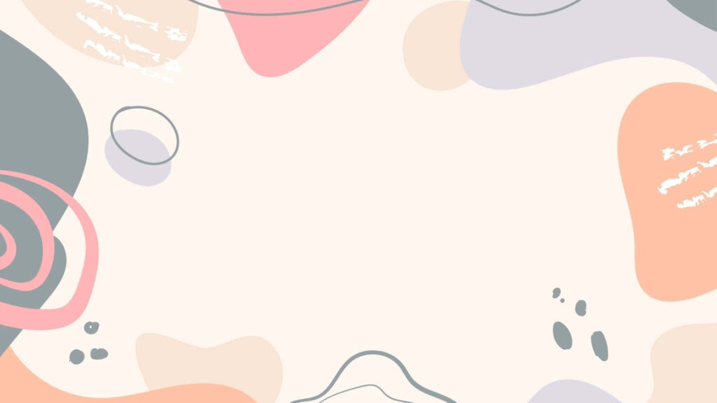 Modern Minimalist Pastel Wallpaper with Soft Abstract Shapes