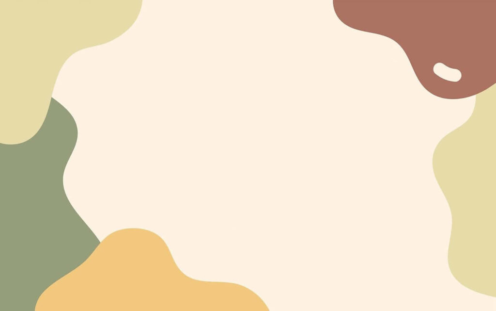 Tranquil Abstract Minimalist Wallpaper with Pastel Color Blobs