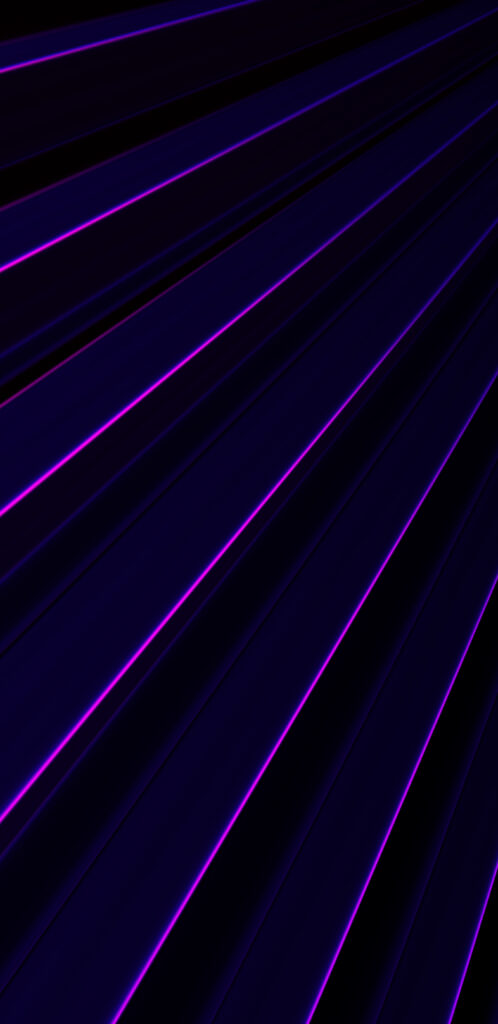 Abstract Neon Lines Wallpaper - Deep Purple & Vibrant Pink Background