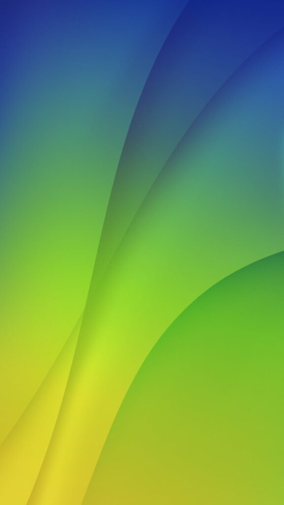 Abstract HD Wallpaper for Oppo R11: Vibrant Blue & Green Gradient Background