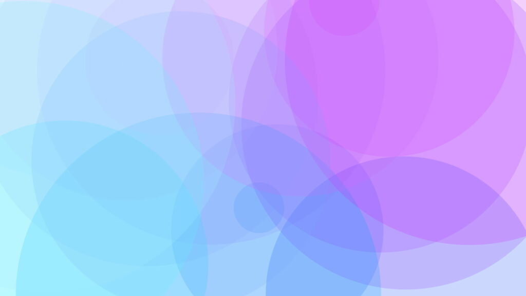 Pastel Circle Harmony: Abstract Gradient Blur in HD Wallpaper Background