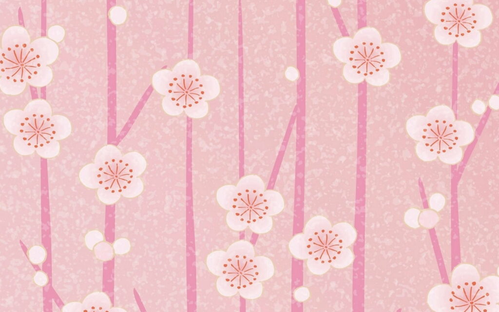 Rosy Abstractions: Vibrant Floral Patterns in 4K Wallpaper