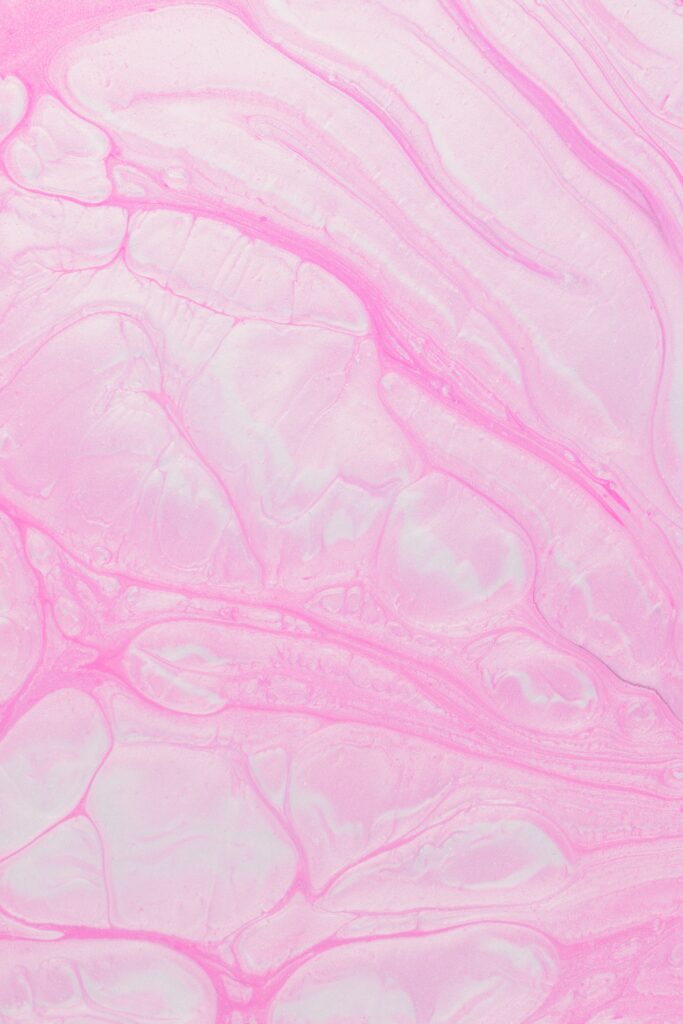 Serene Pink Abstract Wallpaper: Fluid Design & Swirling Patterns