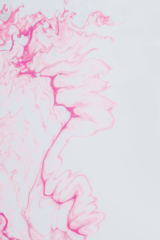 Vibrant Pink Liquid Macro Wallpaper for Artistic Background Decor