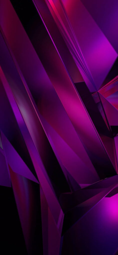 Purple Abstractions: HD Phone Wallpaper of Xiaomi Mi Mix 3