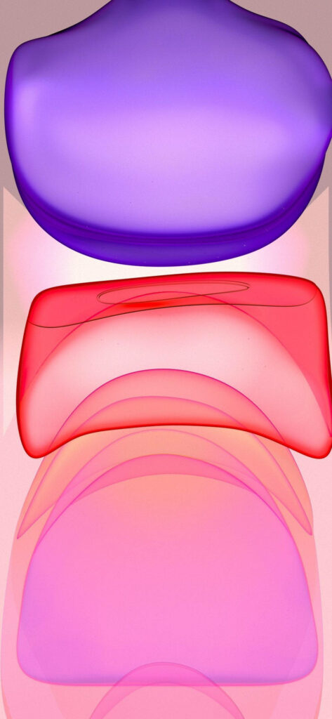 Stunning Purple & Red Abstract iPhone Background with Glossy Finish Wallpaper