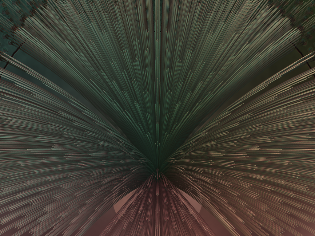 Abstract Dark Green & Reddish Gradient Wallpaper - 2048x1536