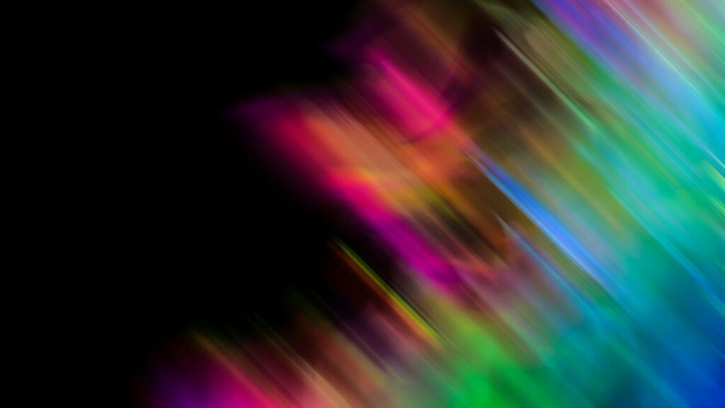 Vibrant Rain Symphony: An Abstract Masterpiece in Digital Art Wallpaper