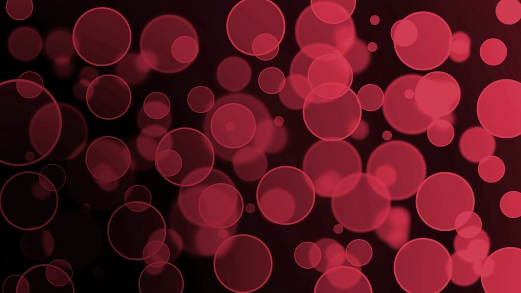 Abstract Red Circle Wallpaper - 2560x1440 HD Background Design