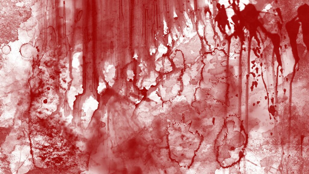 Vivid 1920x1080 Abstract Wallpaper with Red Paint Splatters