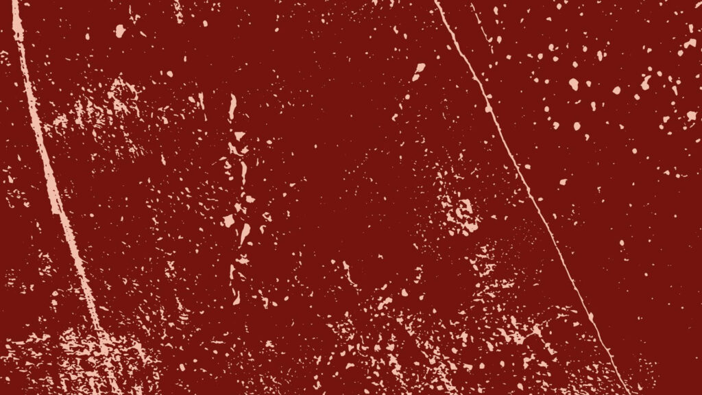 Abstract Red Wallpaper with White Textured Dots & Patterns