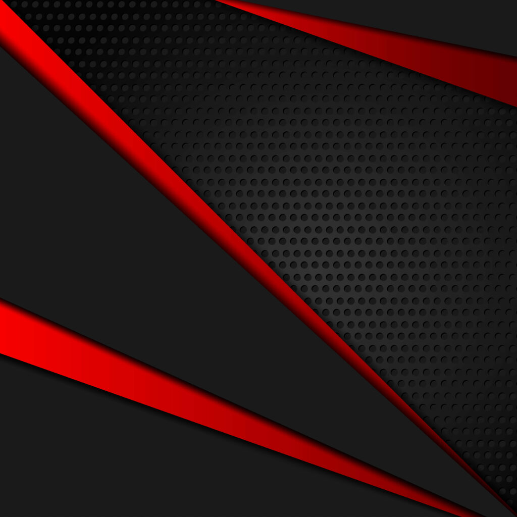 Crimson Symmetry: A Bold and Striking Composition for an Ultra-modern Graphic Design Wallpaper