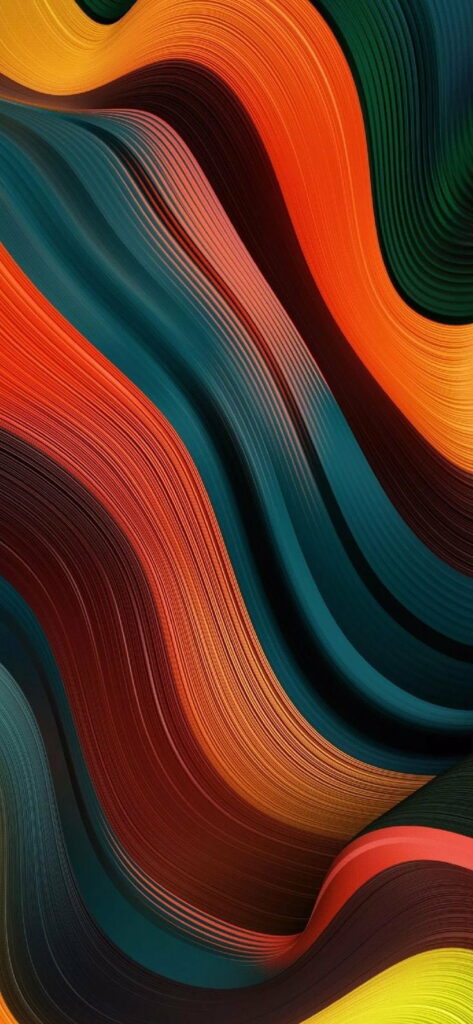 Vibrant and Abstract: Redmi's HD Phone Wallpaper