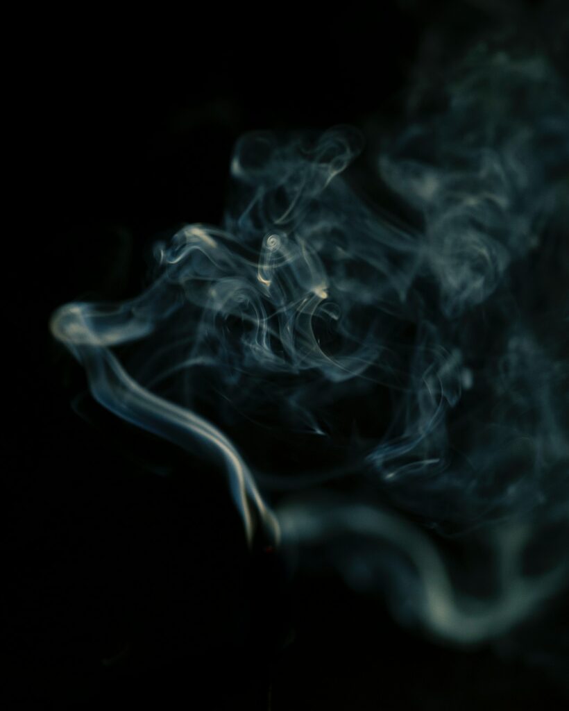 Abstract Swirling Smoke Wallpaper - 2100x2624 High-Res Background