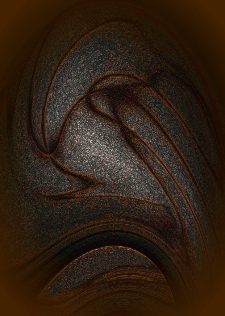 Abstract Swirling Wallpaper: Textured Dark Hues & Fluid Patterns