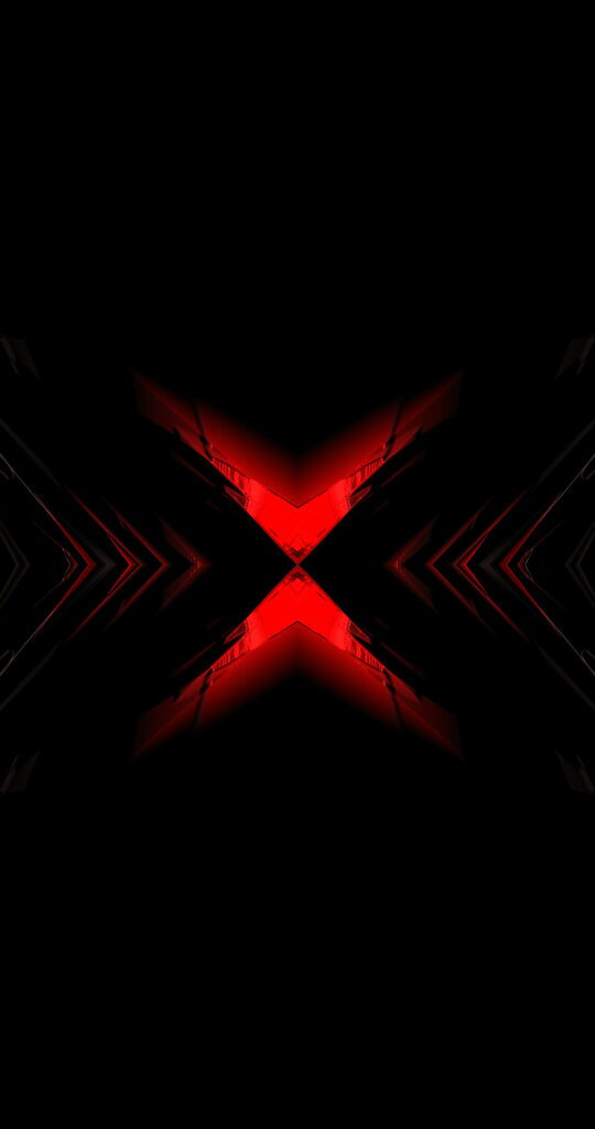 Crimson Obscurity: An HD Abstract Phone Wallpaper