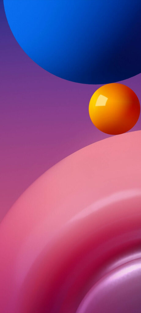 Mesmerizing Abstract Samsung Mobile Wallpaper in Vibrant Circular Hues