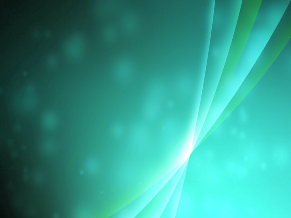 Teal and Green Abstract Wallpaper: Ethereal Modern Background 1600x1200
