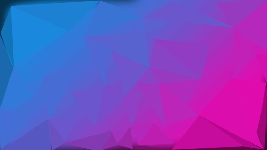 Colorful Geometric Energy: Abstract Triangle Gradient Vector QHD Wallpaper