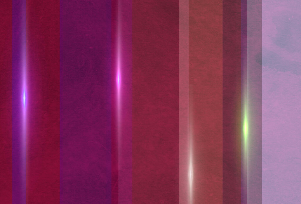 Abstract Vertical Bands Wallpaper in Red & Purple - 3160x2140